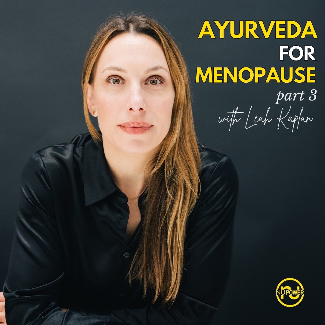 ⁠
Ayurveda for Menopause Part 3 - SEX⁠
⁠
Join Ayurveda specialist Leah Kaplan for Part 3 of our series dedicated to menopause and perimenopause.⁠
⁠
Our discussion this week? Sex!⁠
Menopause does not have to mean the end of sensuality and sexual pleas