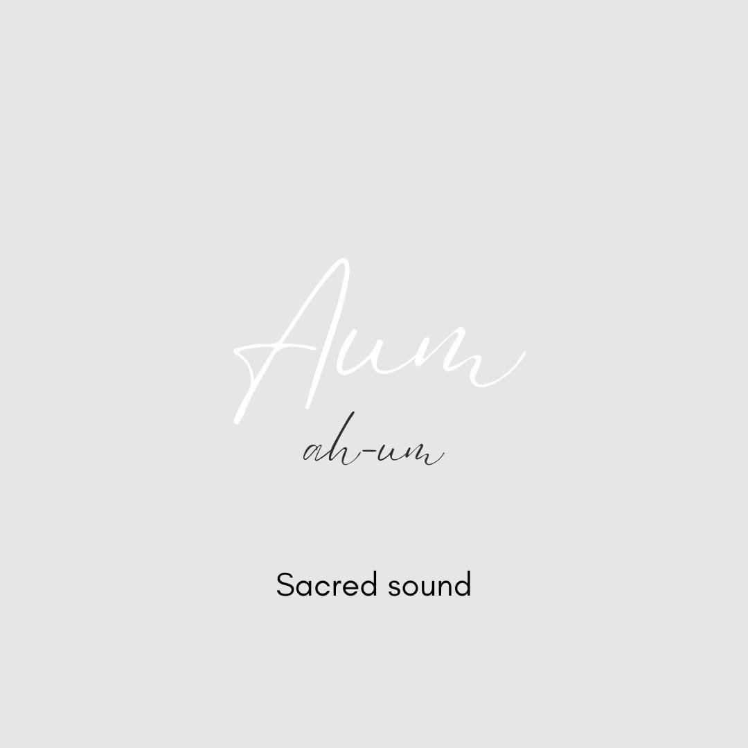 ⁠
OM⁠
A U M⁠
The sacred sound.⁠
⁠
Chanting AUM is more than a ritualistic practice; it is a journey towards self-realization. The vibration created by chanting AUM aligns the mind, body, and spirit with the fundamental vibration of the universe. This