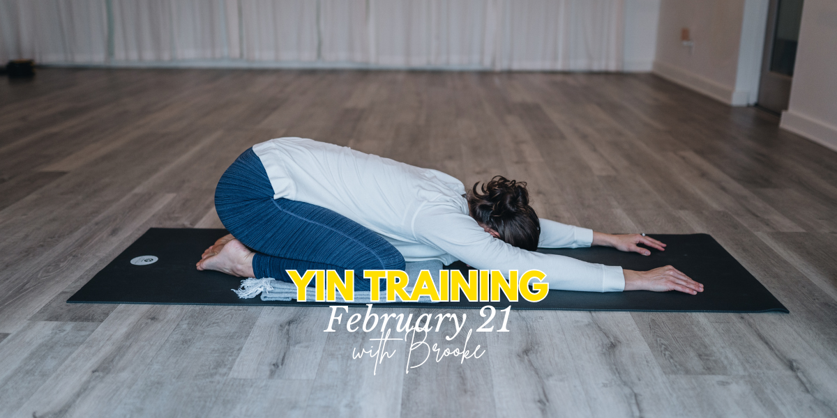 Yin Yoga Training with Brooke Lovelace