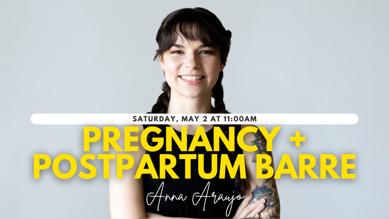 Pregnancy+Post Partum Barre