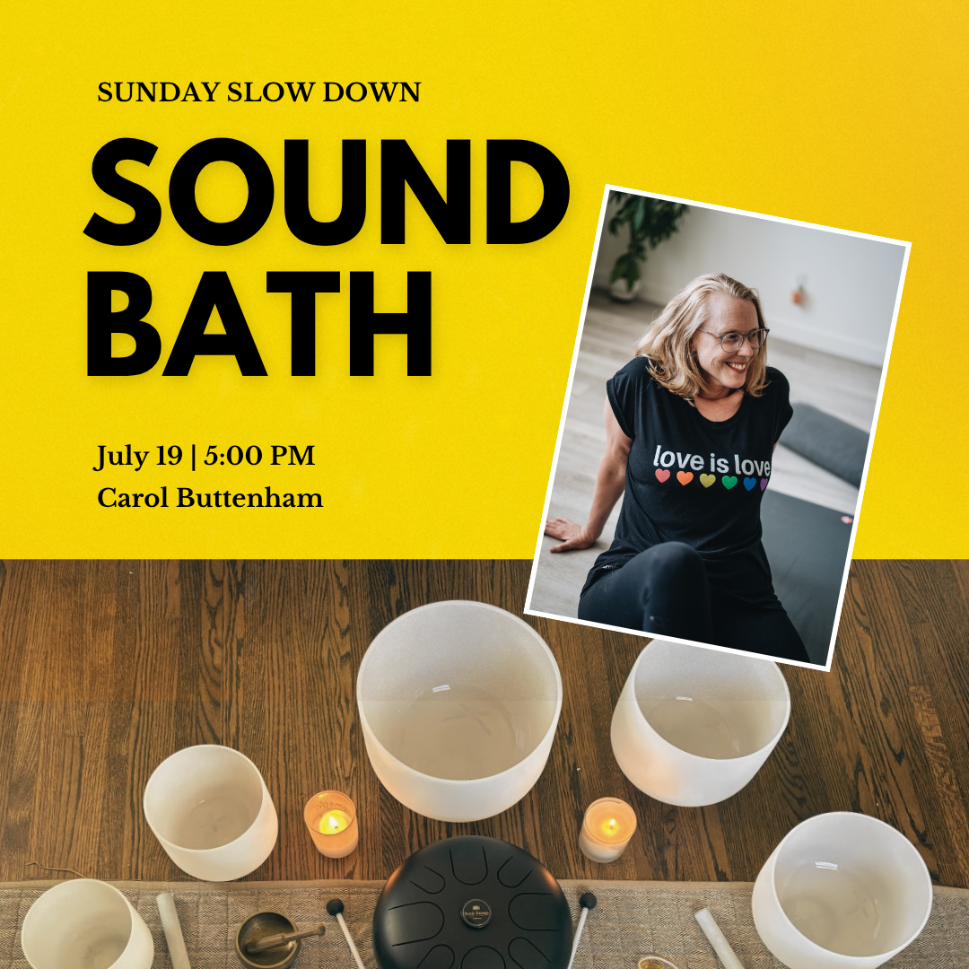 Sunday Slow Down Sound Bath