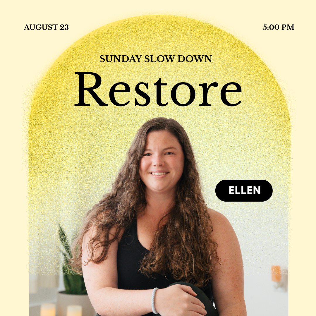 Sunday Slow Down Restore
