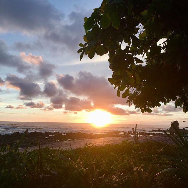 End o&rsquo;day view #sunset #rest #relax #recharge #oceanfront #luxury #vacation #rental #villa #santateresa #costarica