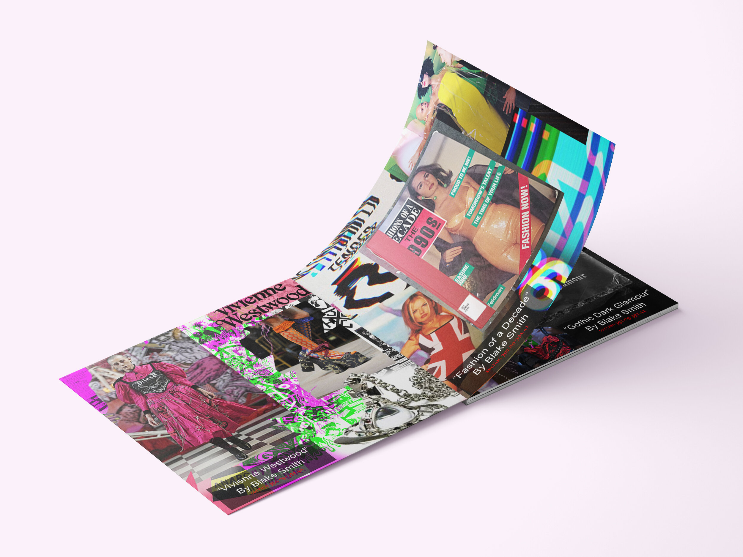 As a designer I find myself very interested in collage work. I enjoy physically constructing the collage on paper and then transforming the piece digitally. I use different types of filtrations and animations to take my collages to the next level.