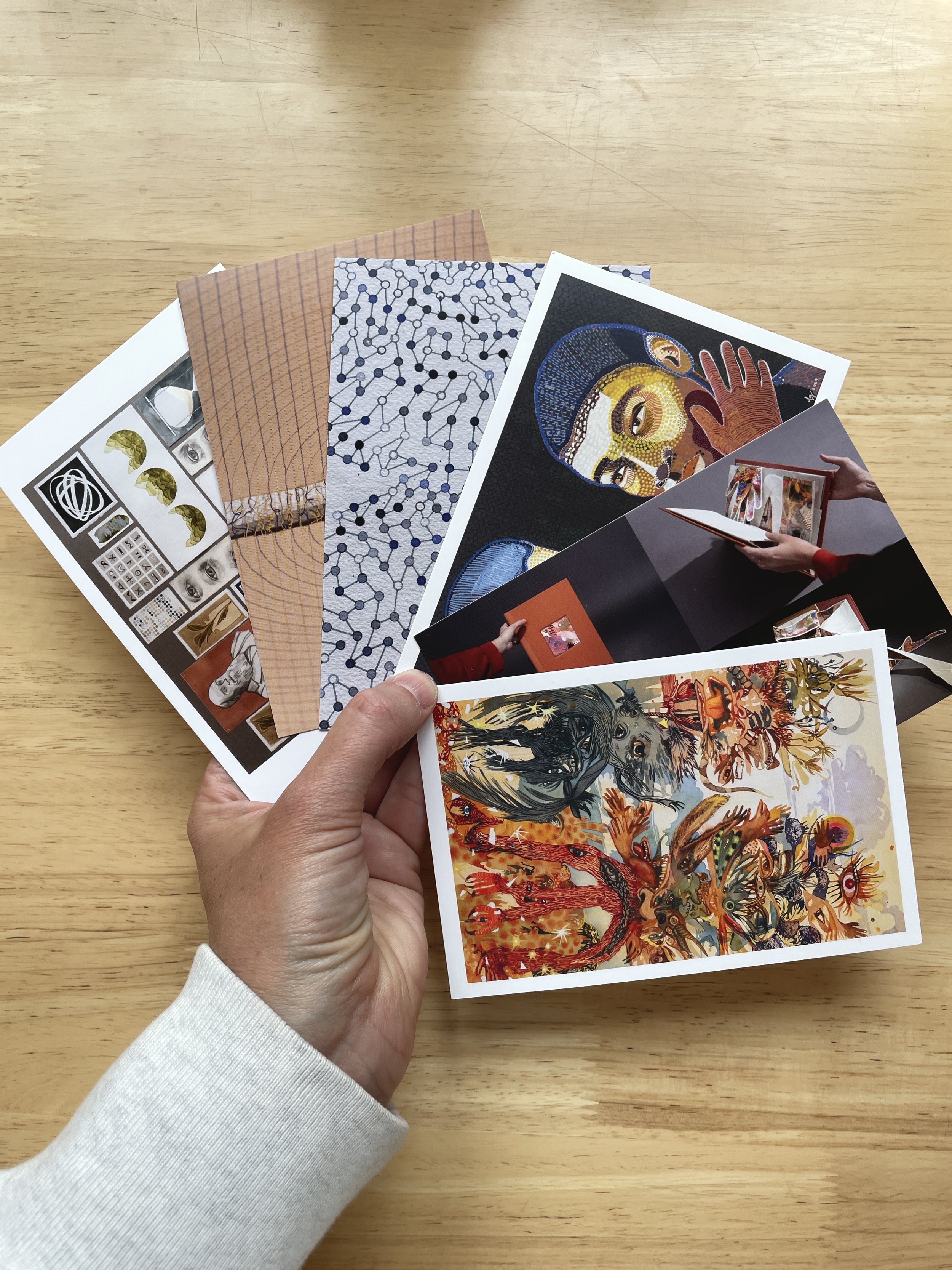 Set of 6 GLS cards hand fan.jpg