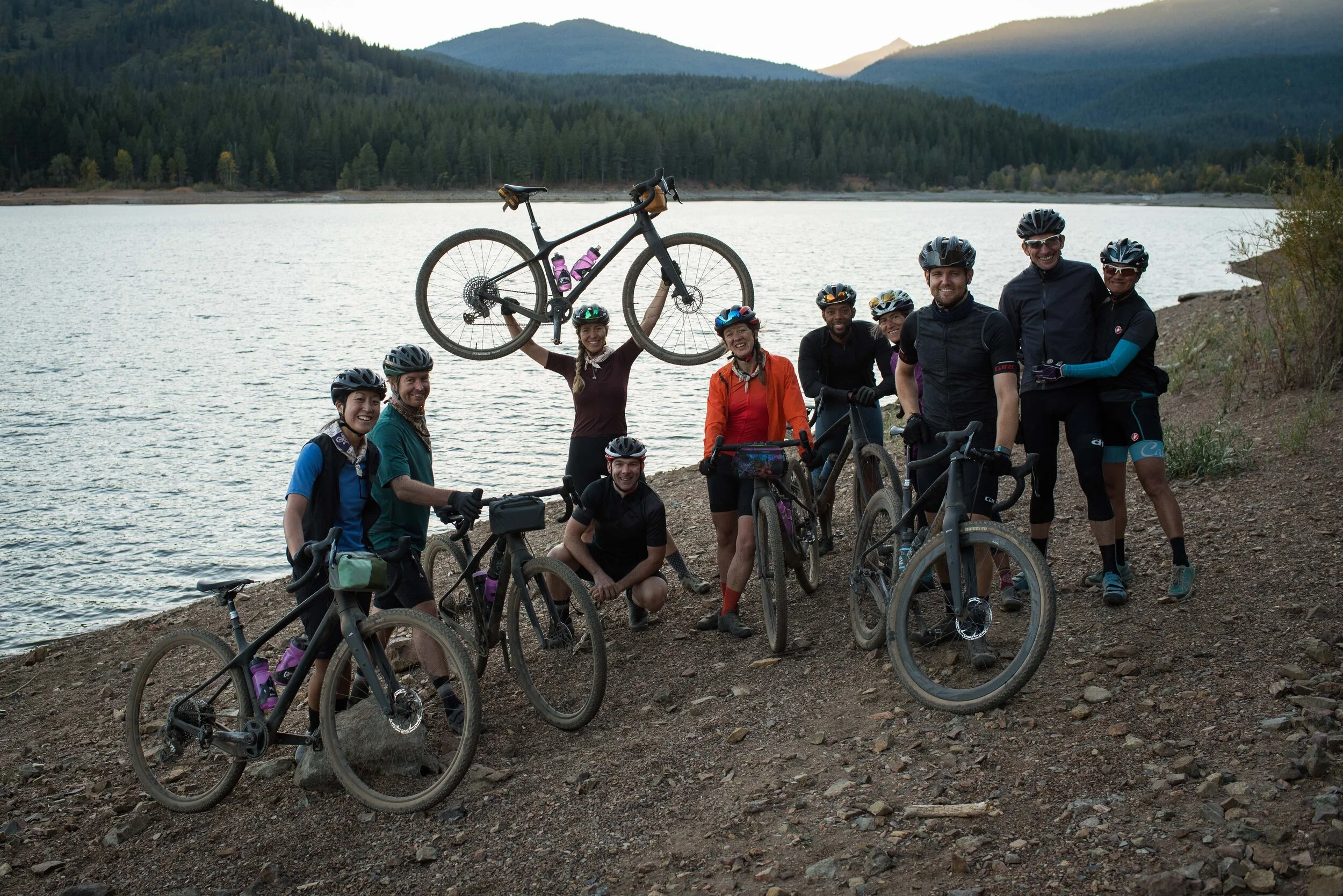 Grinduro Organizers and Riders Preview Mt. Shasta 2021 Course