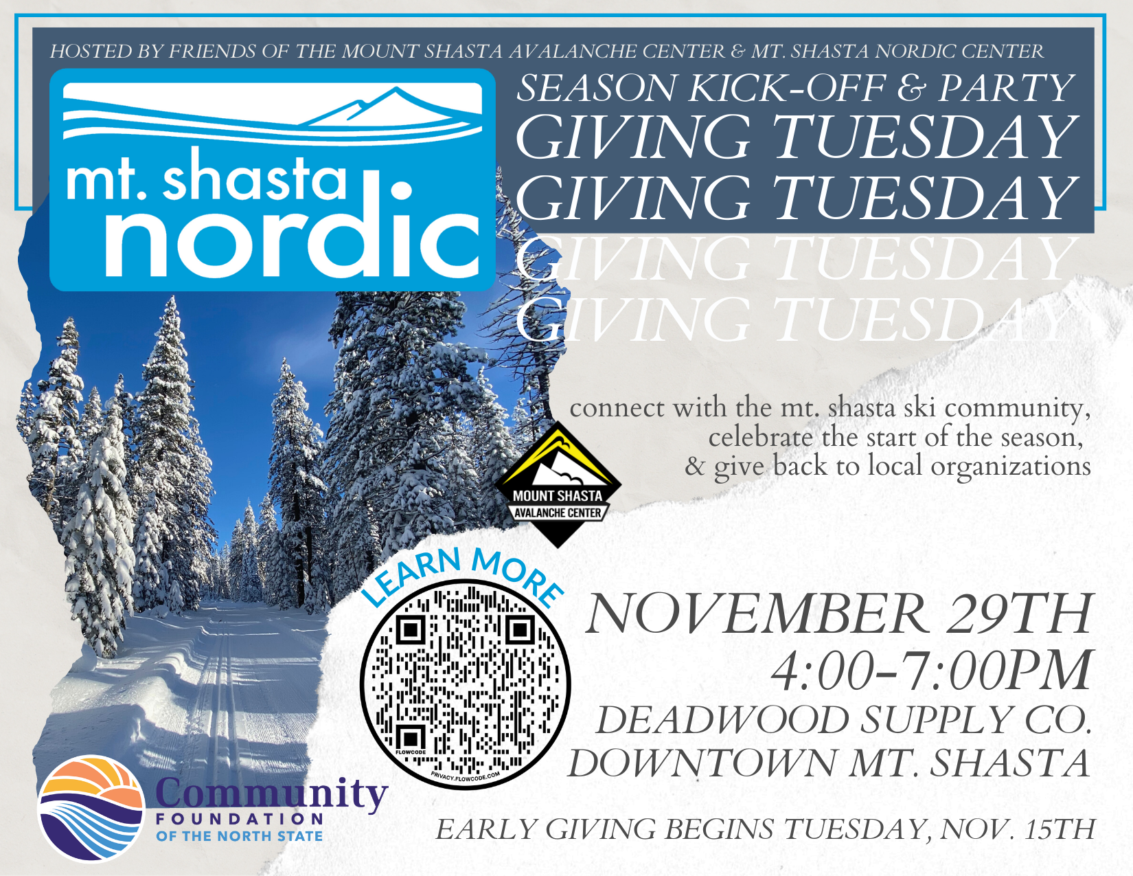 Give Back During Giving Tuesday | Party Details Here!