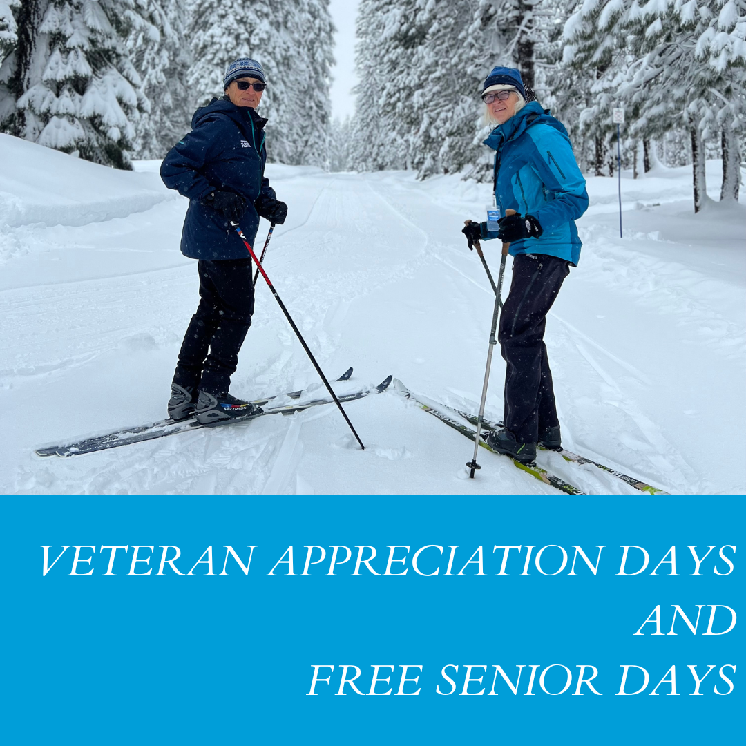 Free Senior &amp; Veteran Days at Mt. Shasta Nordic