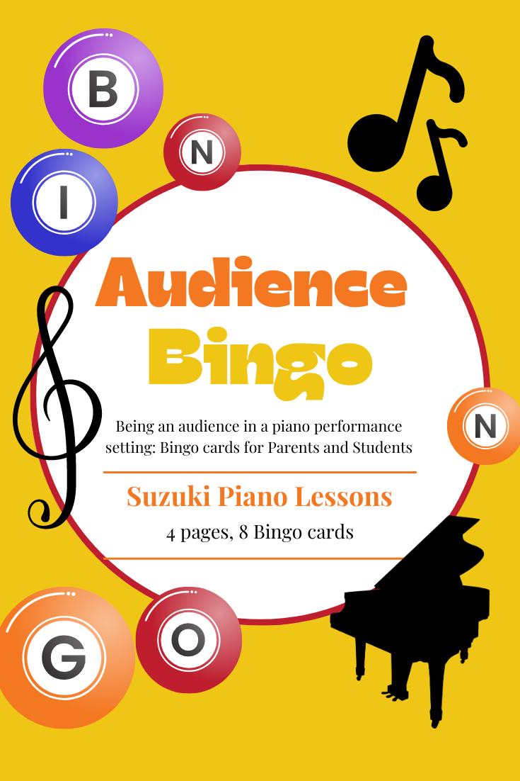 Musical Audience Bingo