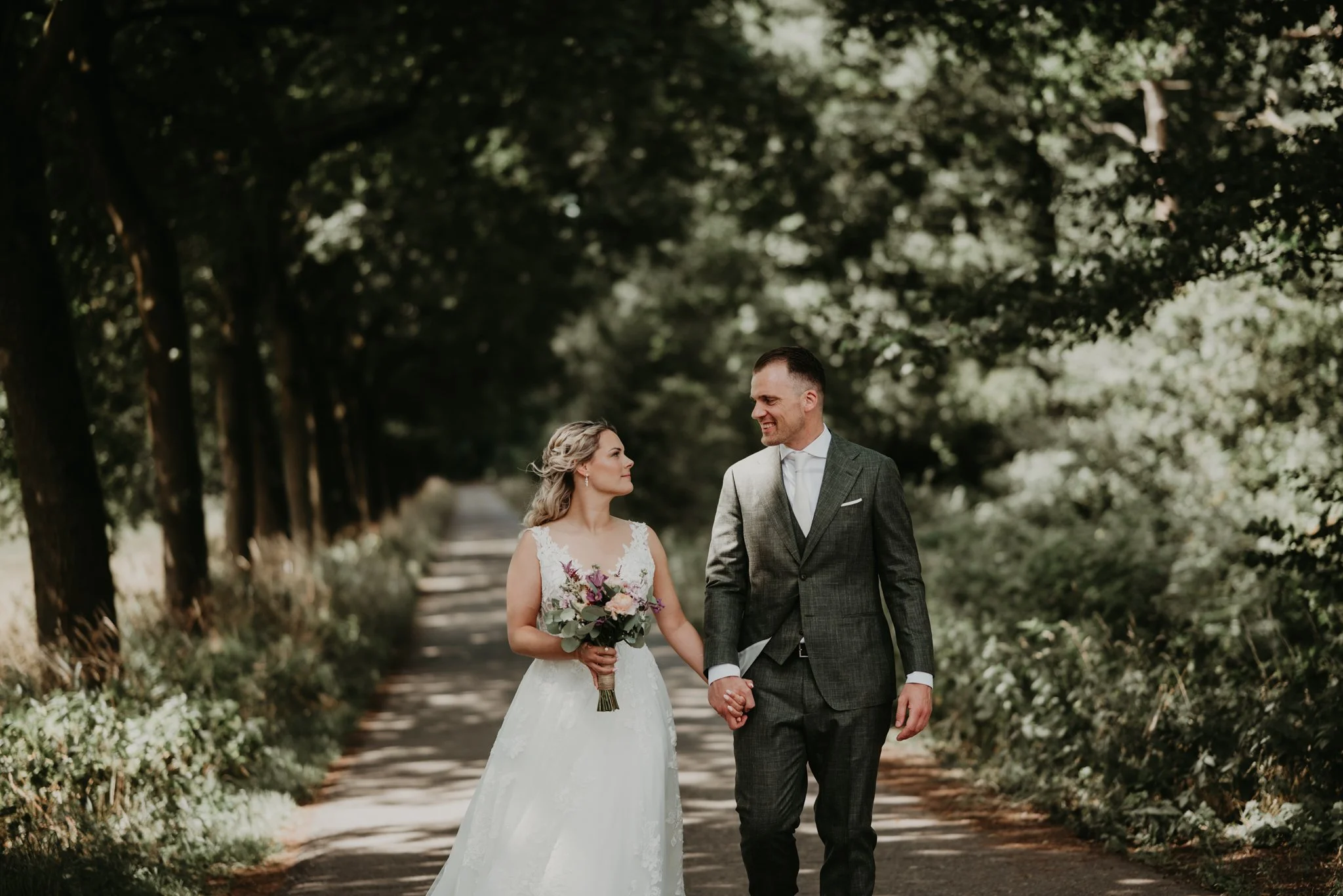 Fotoshoot in de natuur rond Kasteel Tongelaar