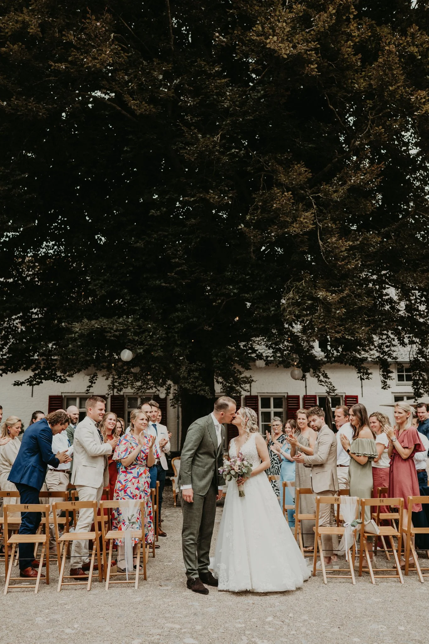 Trouwceremonie Kasteel Tongelaar – Bruidsfotografie