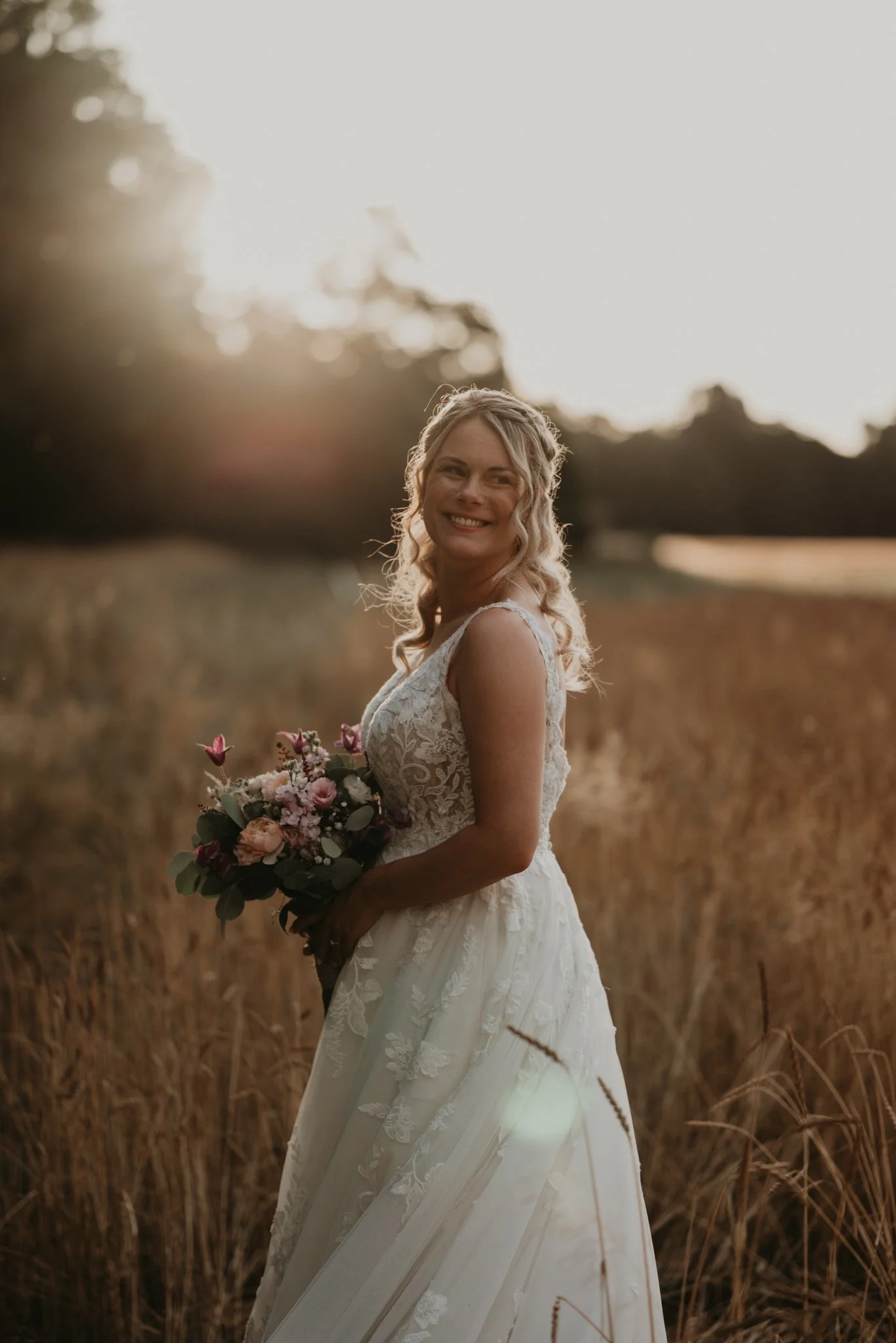 Golden hour trouwfoto’s – kasteel Tongelaar
