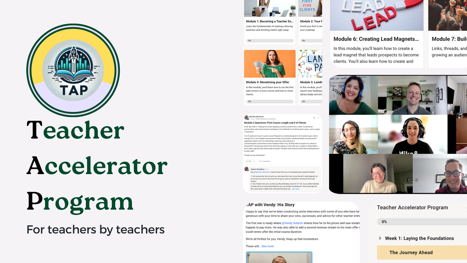 Teacher Accelerator Program — Learn YOUR English