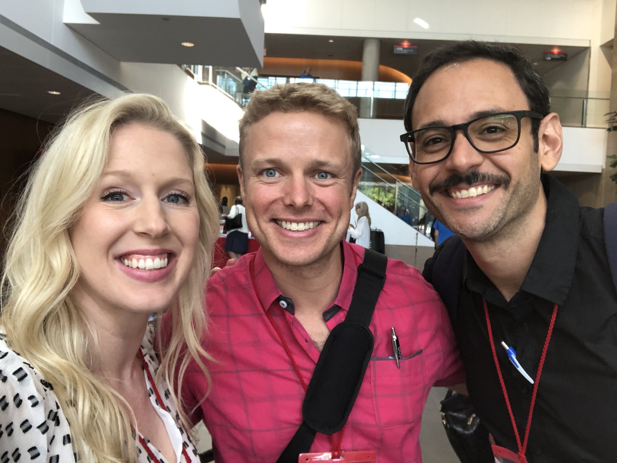 Dr. Melissa Baralt hangs with the LYE team!