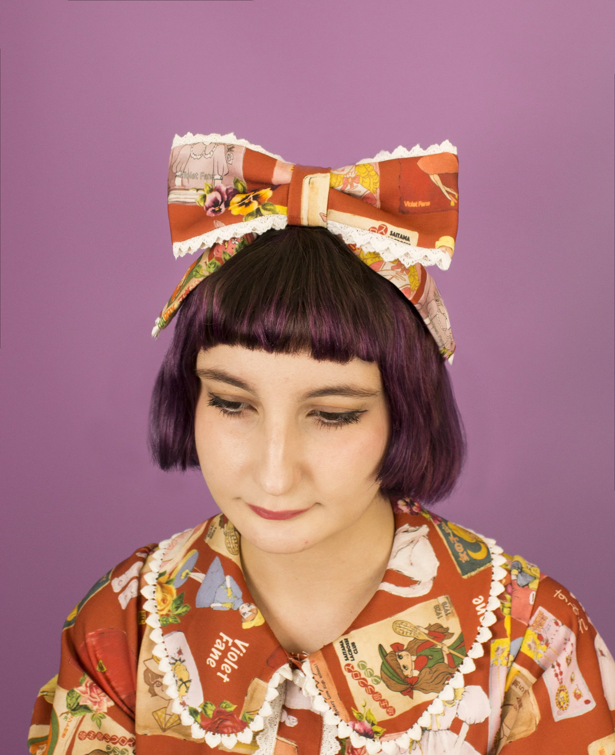 Otome Nostalgia · Headbow · Vintage Red