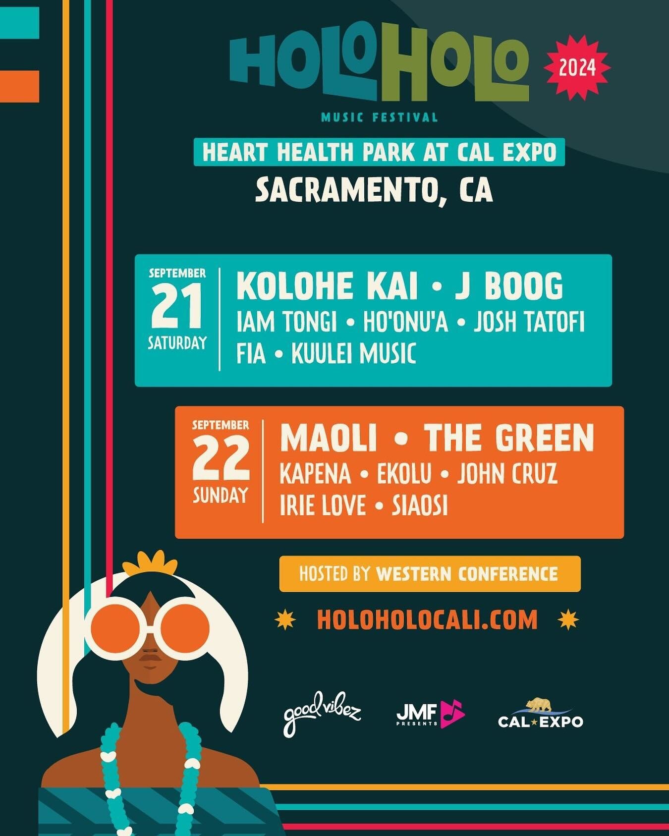 Guess who&rsquo;s on Holo Holo Sacramento!? That&rsquo;s us on September 21 at Heart Health Park with @kolohekaimusic  @jboogmusic and more! Tickets are on sale this Thurs, March 28 at 10 am PT. @holoholofest @holoholocali 

#theartistfia #holoholosa