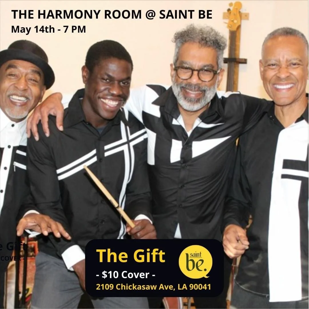 Saturday, May 14 @ 7PM - Back by Popular Demand...The Gift returns to The Harmony Room at St. Be's!