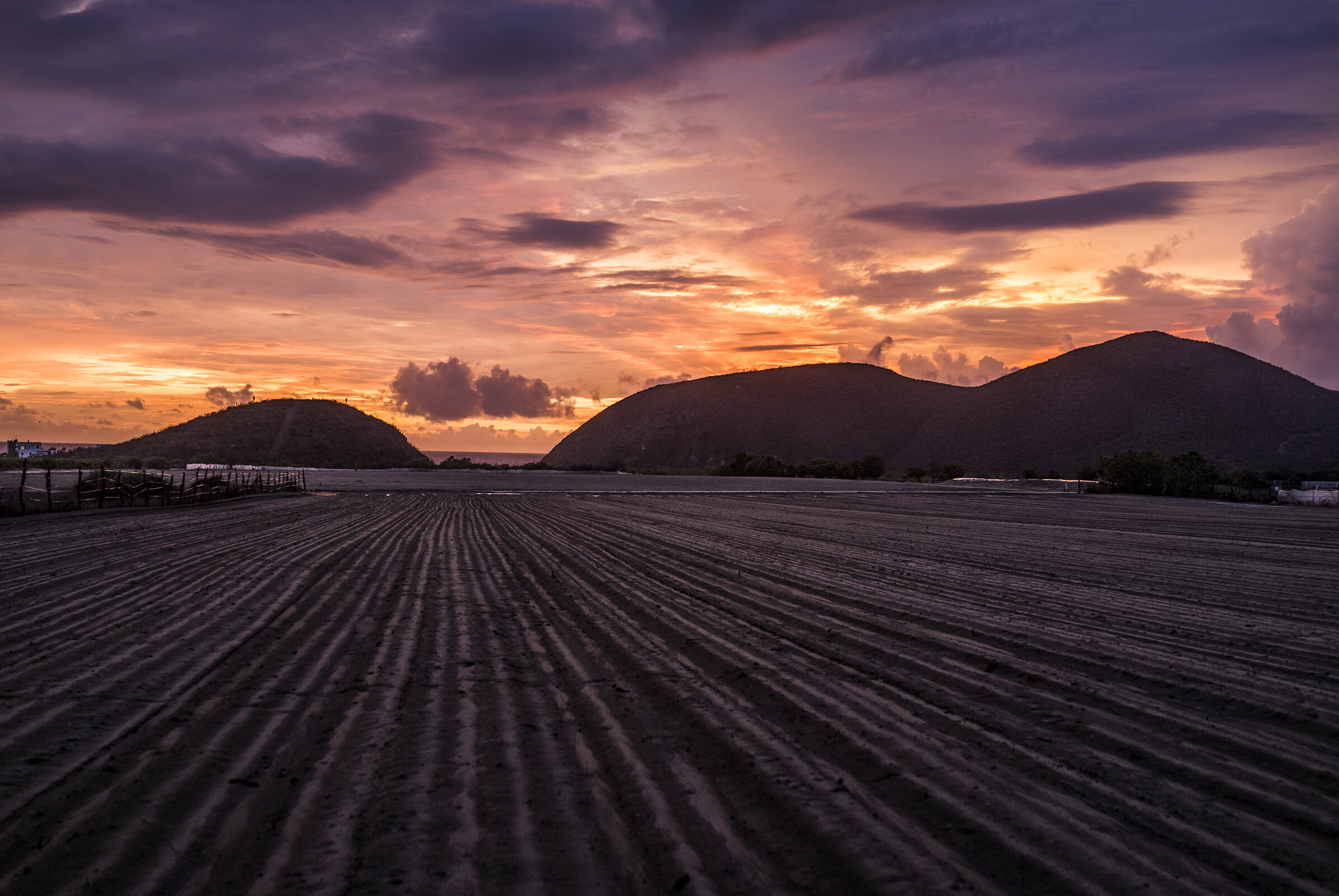 baja sunset