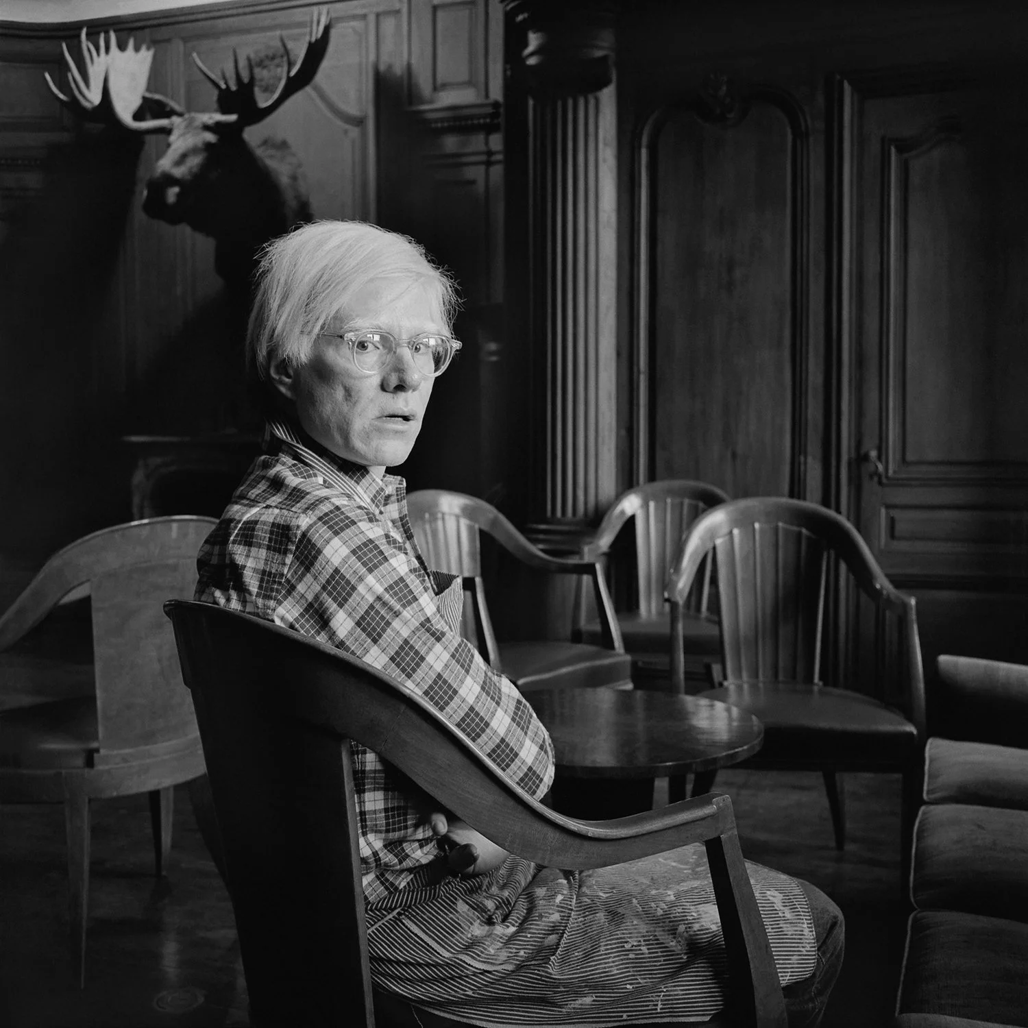 andy warhol at the factory . . .