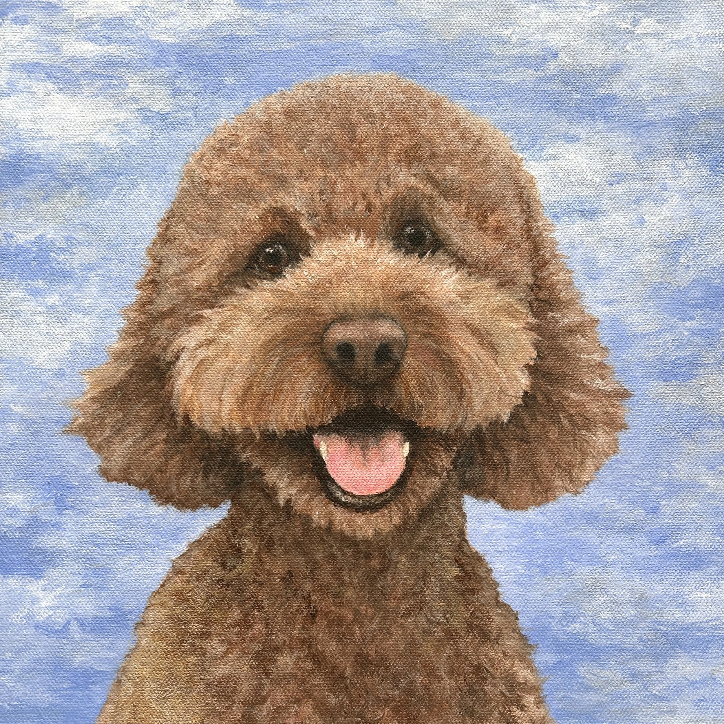 GINGER - Acrylic Paint on Canvas