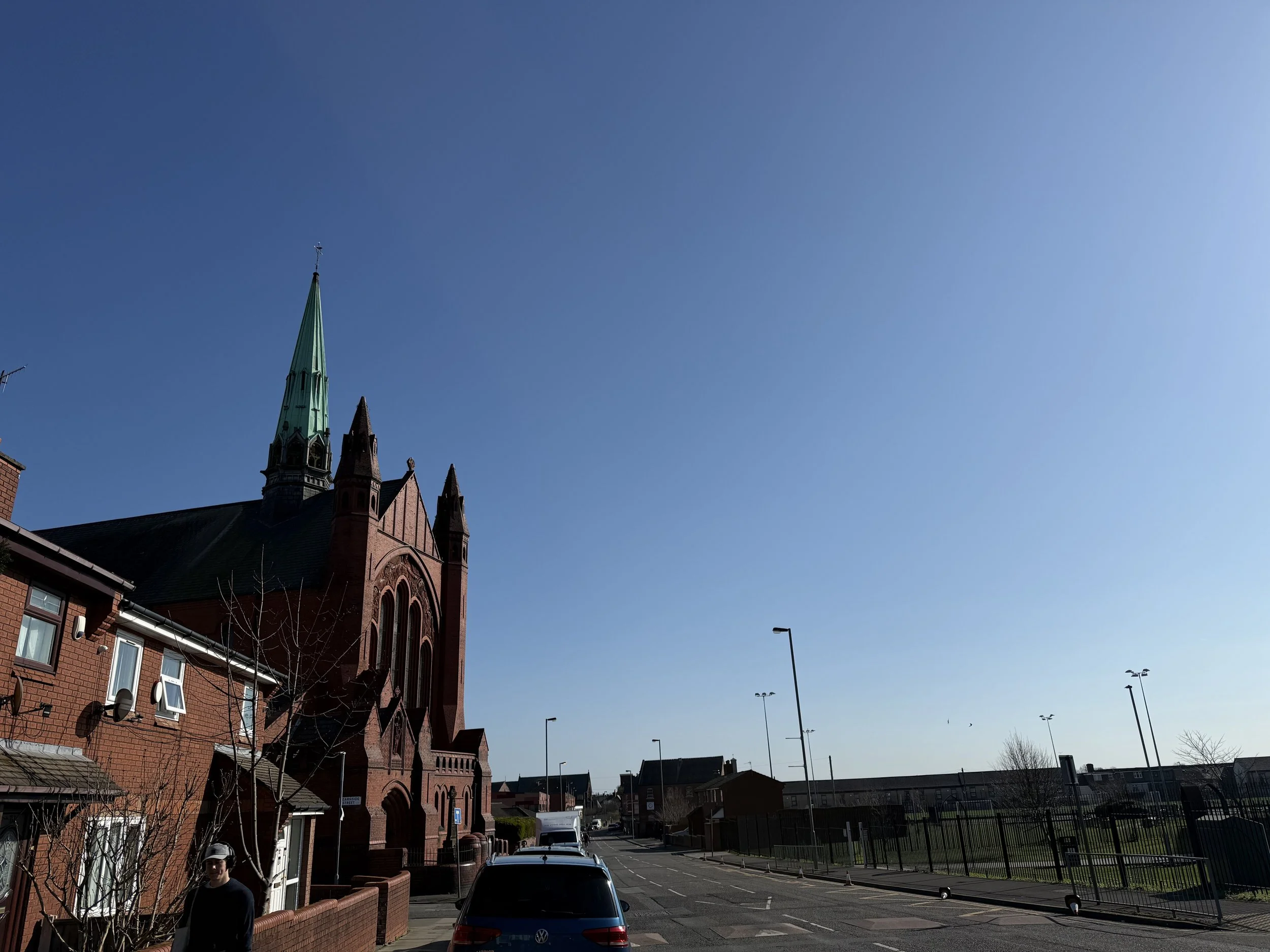 Blue Skies &amp; Purple Bins