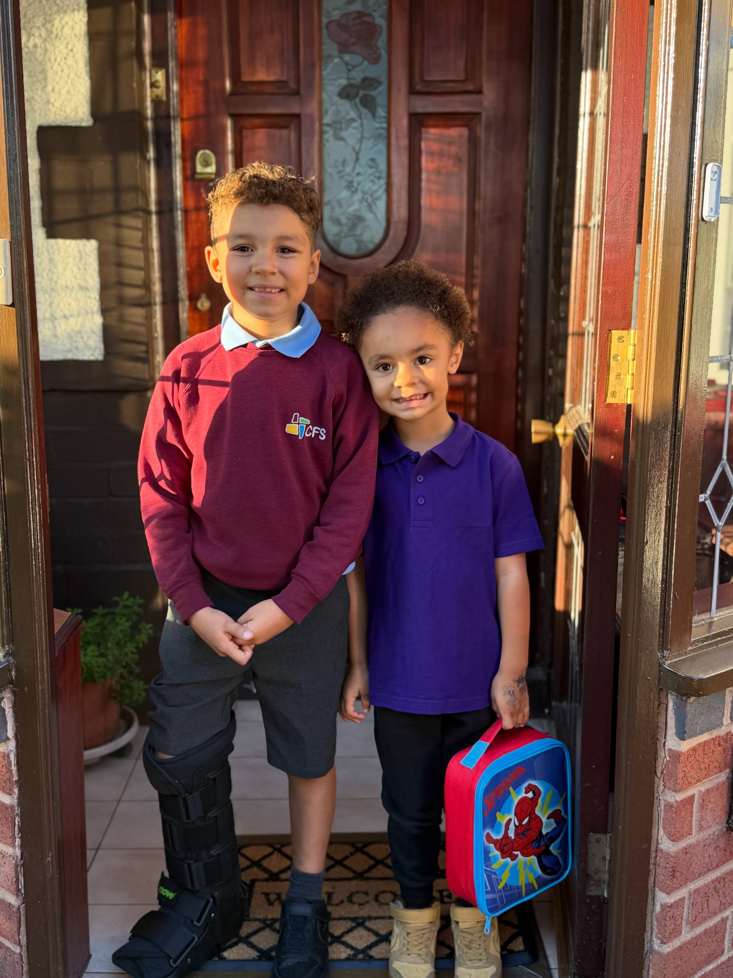 Life has been moving so fast these past couple of months&hellip;. New job, new house, new church and rhythms, and now new preschool (for Justice)! These boys have been taking all the new completely in stride, including a new boot for Freedom as he re