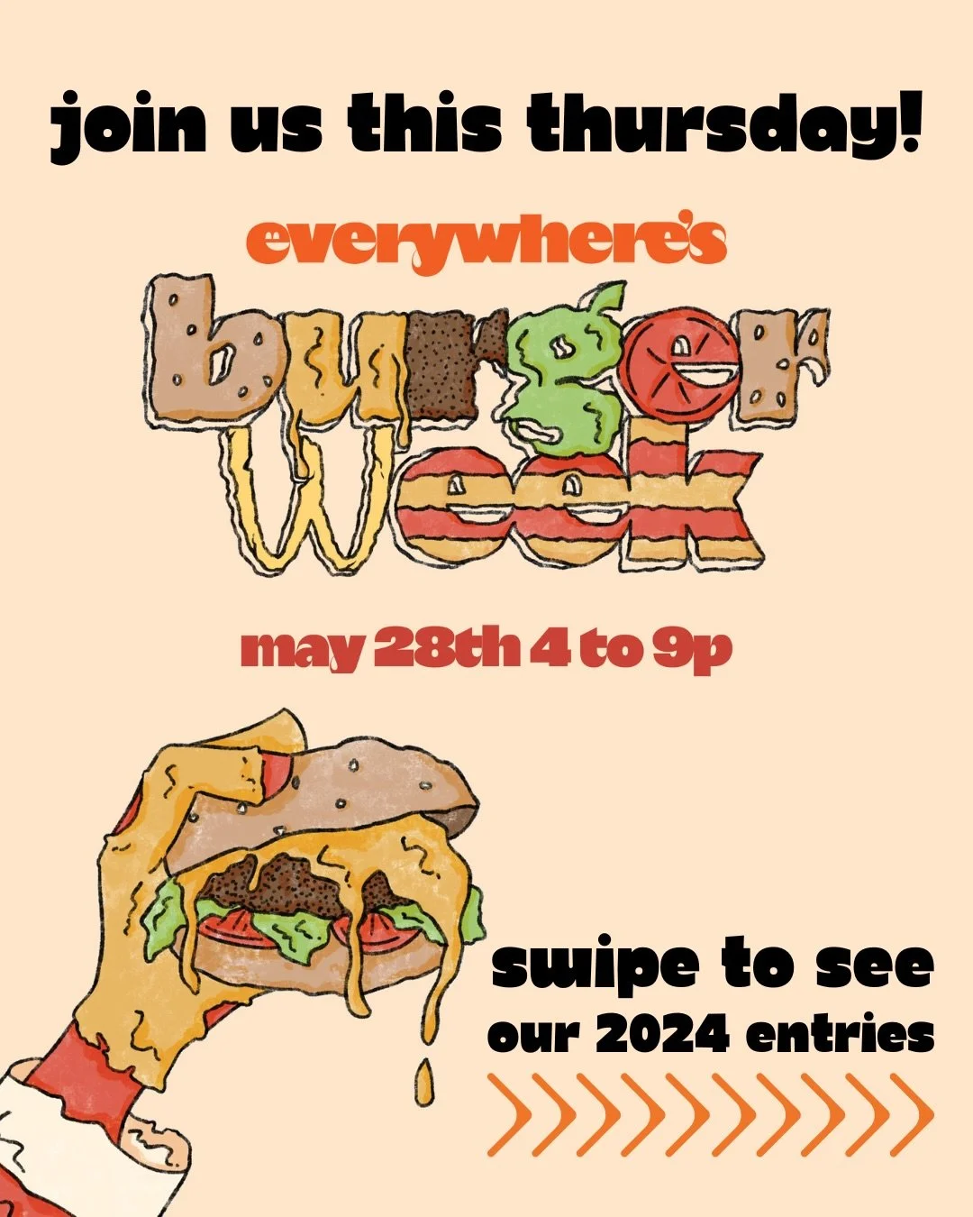 We&rsquo;re back for BURGER WEEK! 🍔 

Chef Flavio has created two EPIC burgers for this year&rsquo;s Burger Week at Everywhere Beer Co. in Orange. Our entries for this year are definitely something you&rsquo;re not gonna wanna miss. He&rsquo;s bring