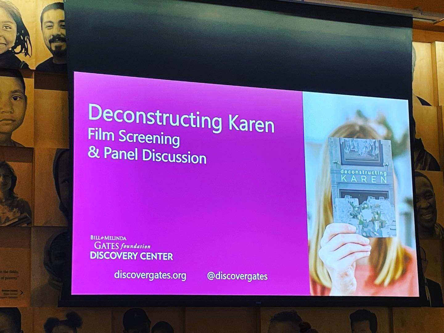 Thank you Seattle!

What a beautiful night screening @deconstructingkaren at @discovergates with a sold out audience 🙏🏽

In major gratitude to the folks who organized, who came and who committed to being in Denver on June 5 for @here4thekidsaction 