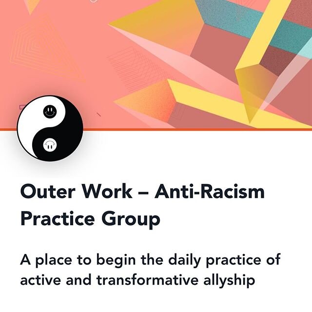 today&rsquo;s actionable steps:⁣
⁣
- are you feeling overwhelmed at where to start? sign up for @leneasims Outer Work Anti-Racism Practice Group. this amazing program compiles so many of the resources &amp; education flying around into daily, sustain