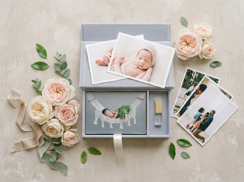 Velvet Print Box — Lux Heirloom