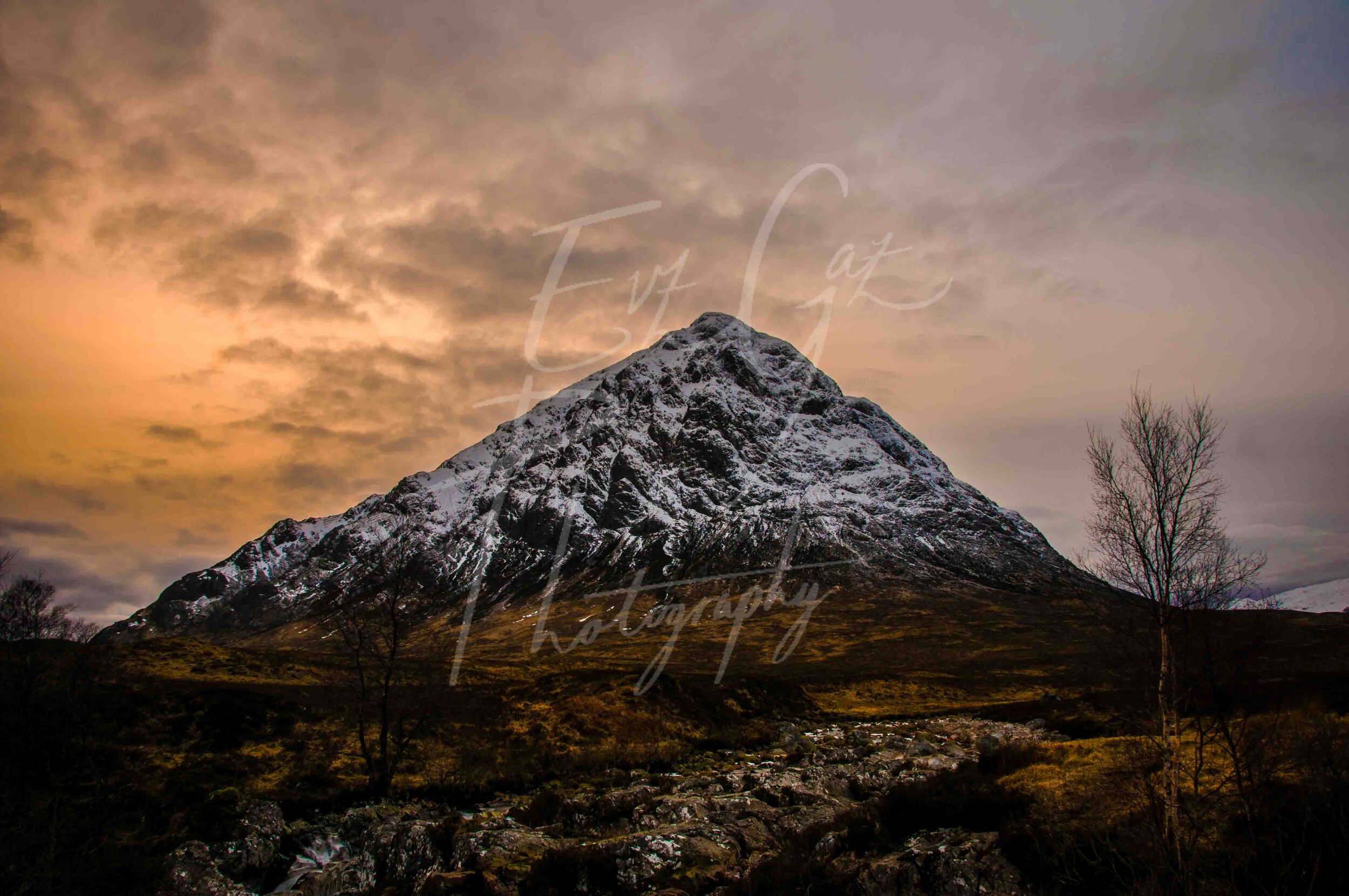 Buachaille Etive Mor at Dusk
