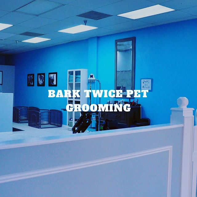 Check out our newly renovated website! 
You&rsquo;ll find info about the shop and staff
www.barktwicepetgrooming.net