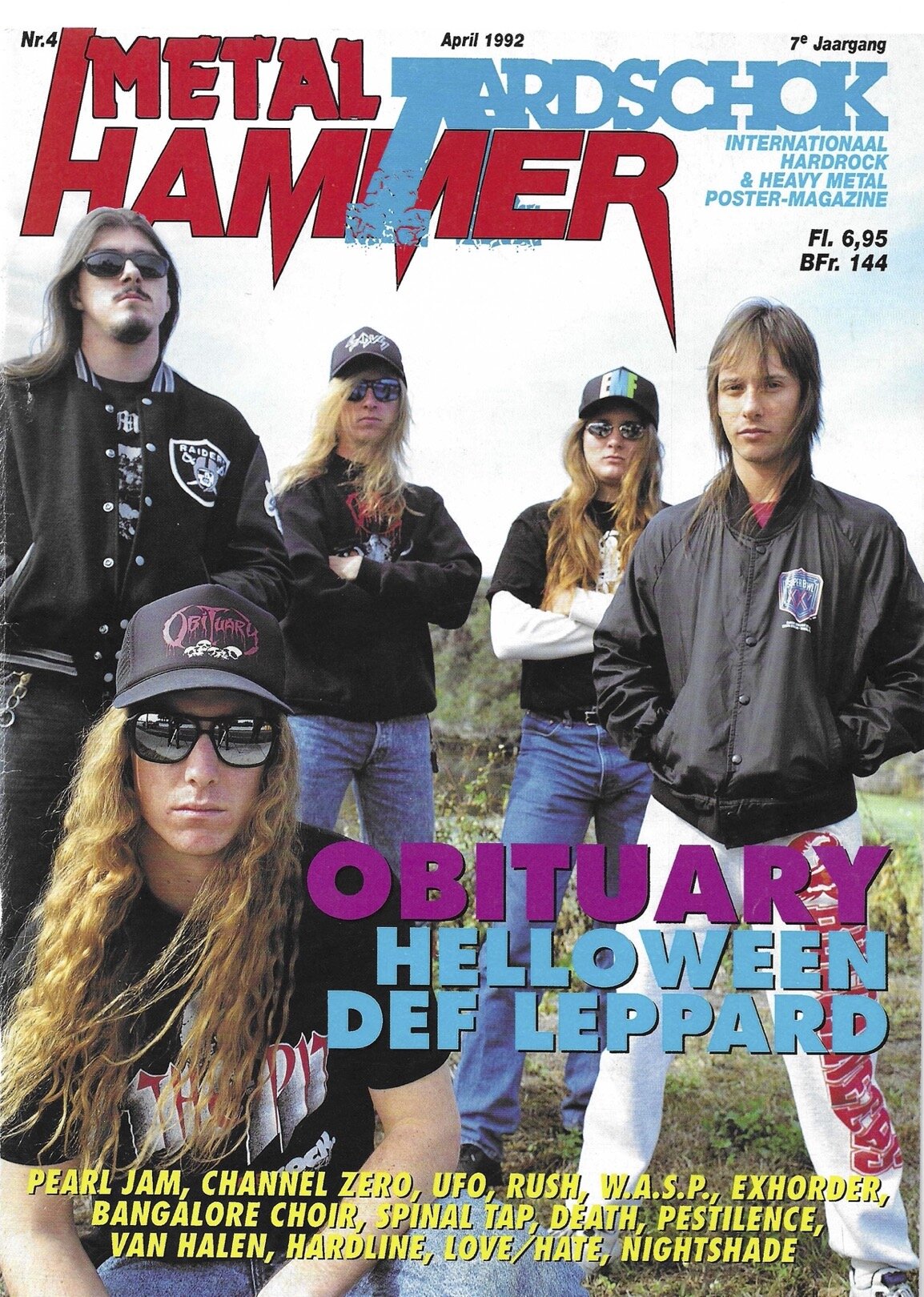 Nighsthade interview - Aardschok Metal Hammer, April 1992-cover.jpg