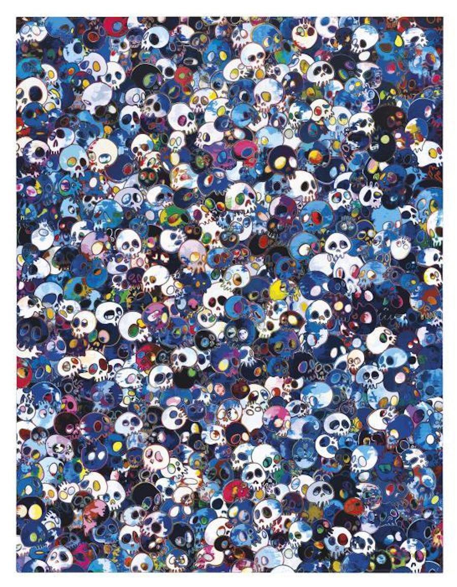 Takashi-Murakami-Gagosian-In-the-Land-of-the-Dead-Stepping-on-the-Tale-of-a-Rainbow-ModeArte-8.jpeg