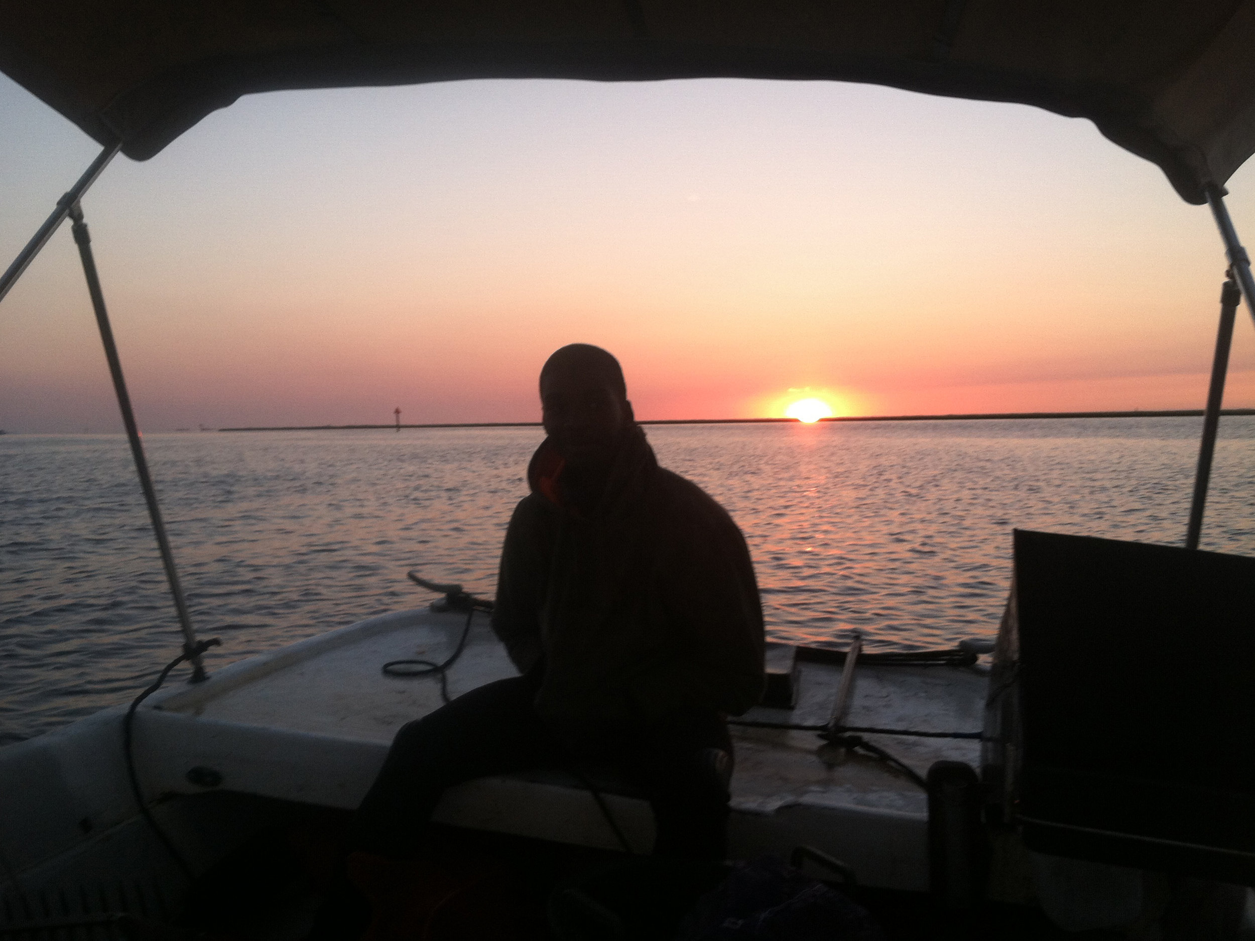 Clammers see a lot of sunrises. Photo courtesy of Scales.