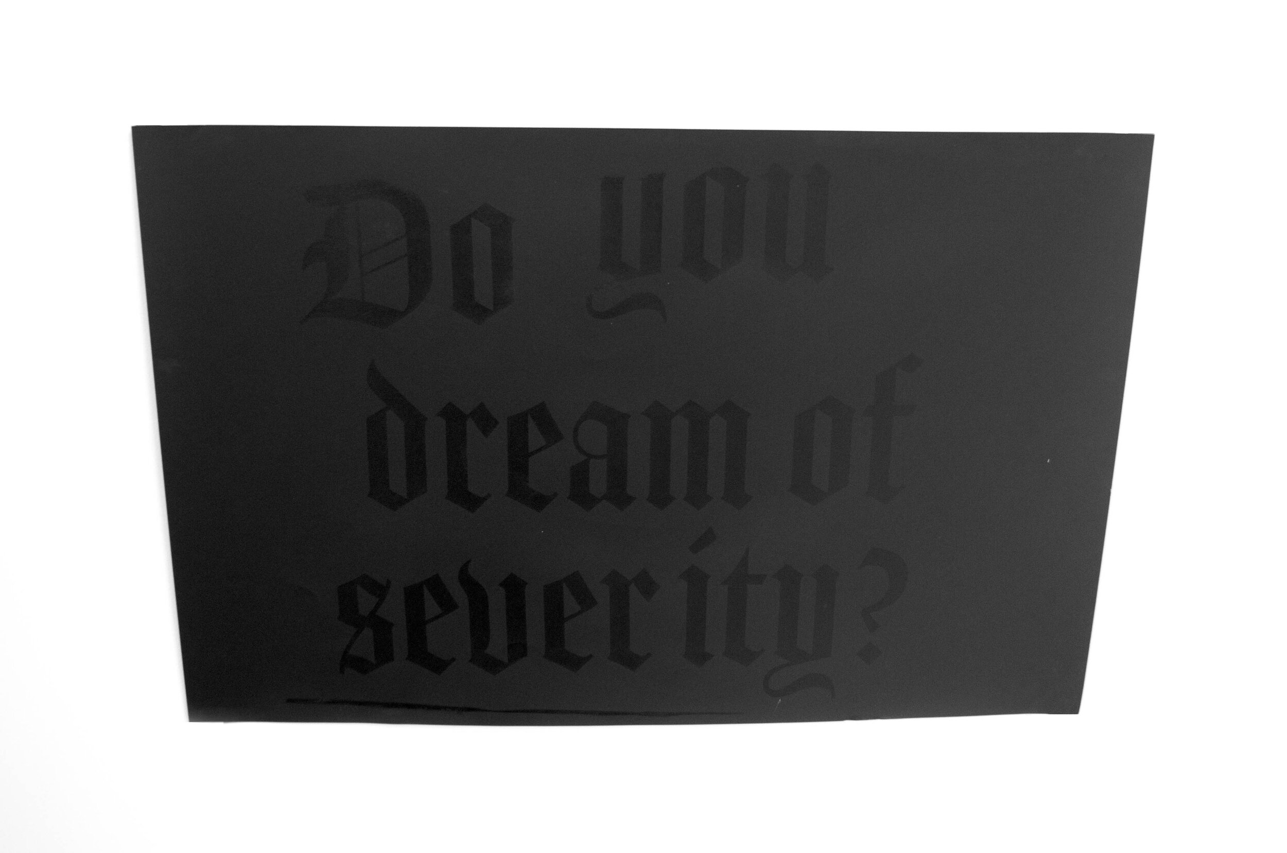 Do you dream of severity? (exploration 3)