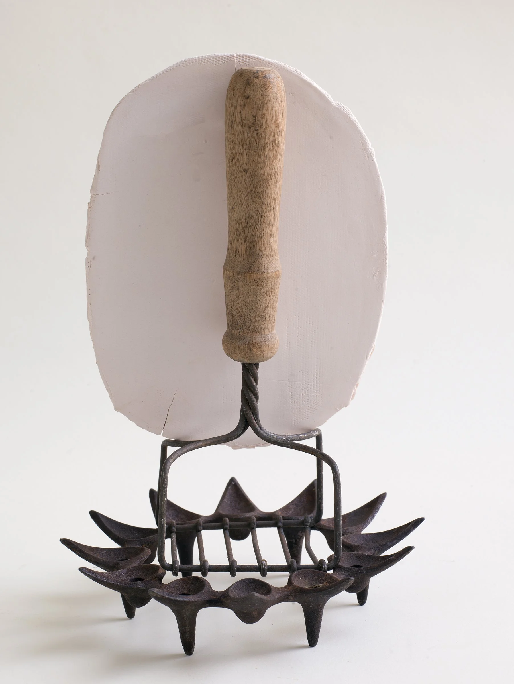 Back of the sculpture