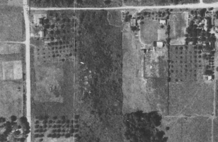 Aerial Picture of the area from 1936