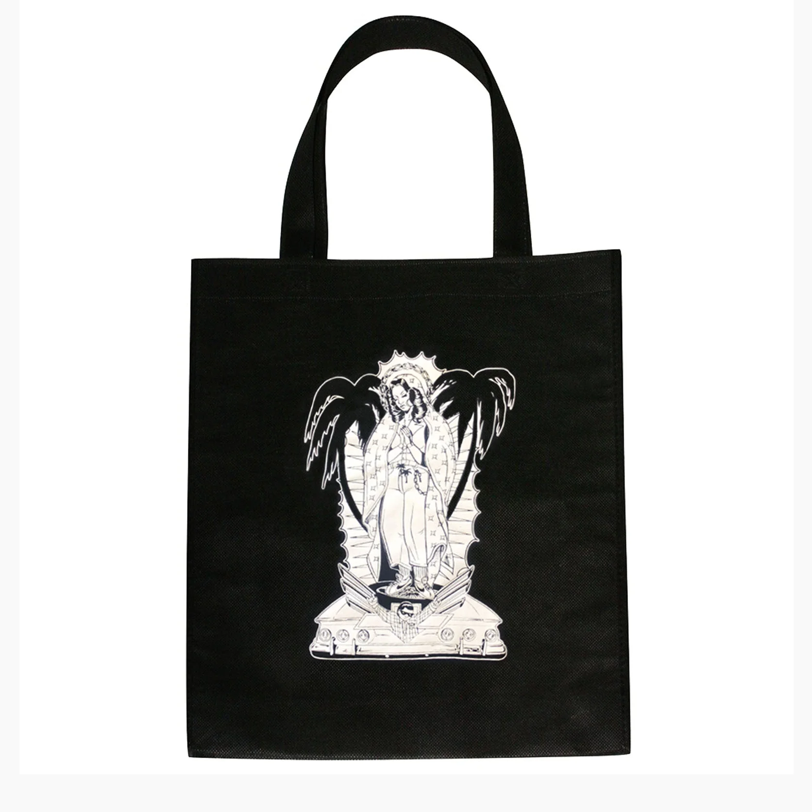 "In The Lowered We Trust" Tote Bag
