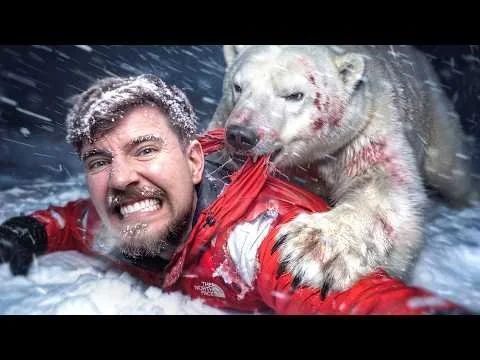 MR. BEAST-7 Days Stranded in The Arctic