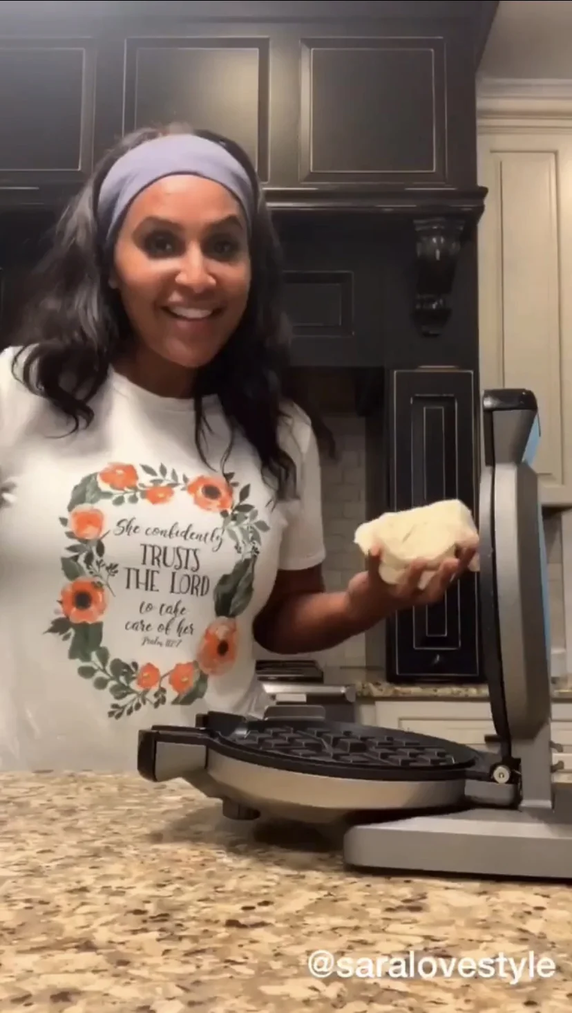 BISCUIT WAFFLES...QUICK &amp; EASY