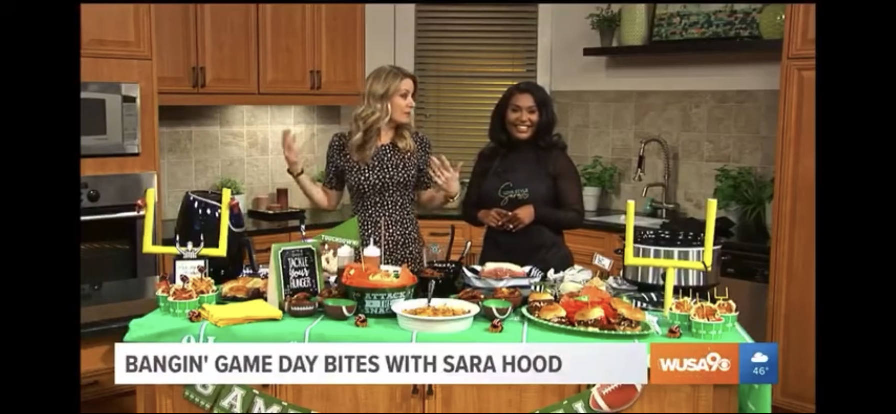 BANGIN' GAME DAY BITES ON GREAT DAY WASHINGTON (DC)