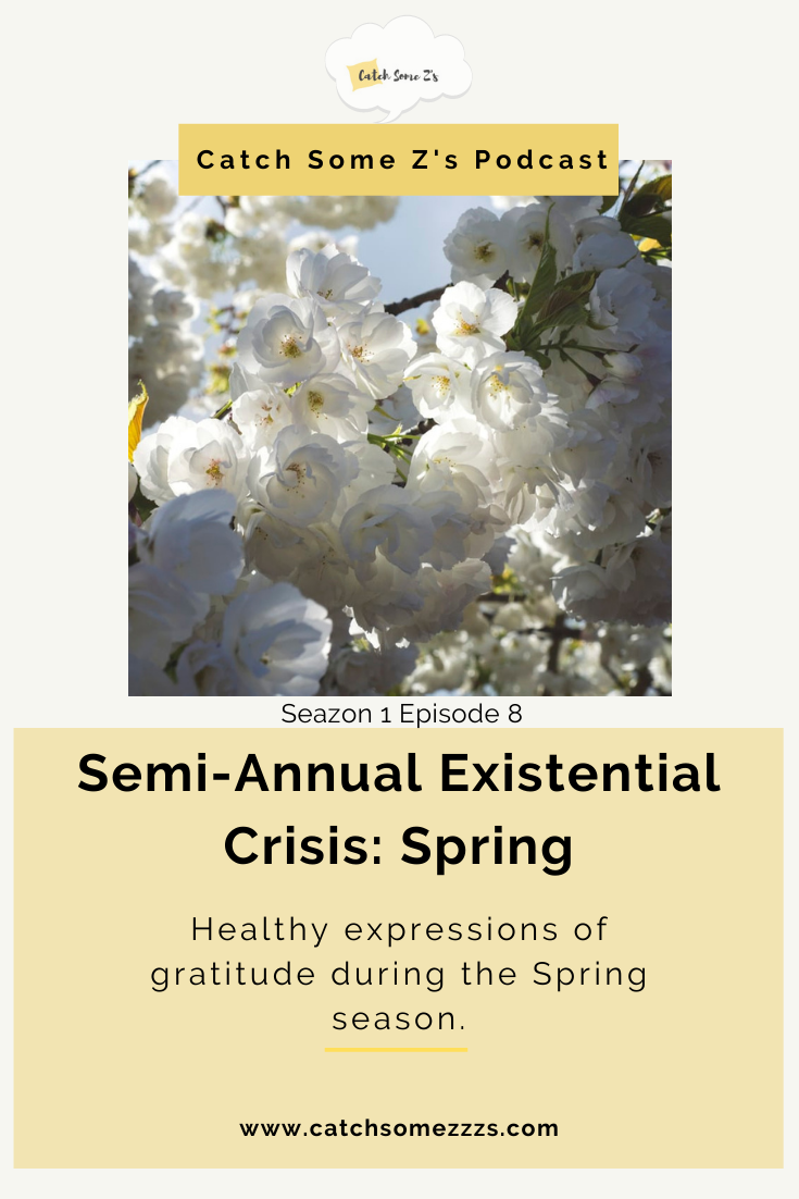 8. Semi-annual Existential Crisis: Spring