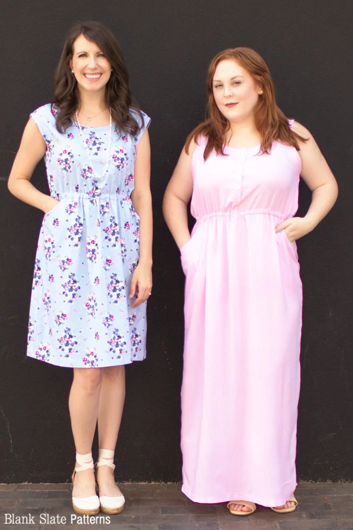 Blank Slate Patterns: The Catalina Dress Pattern is Now Available in Sizes XXS-3X
