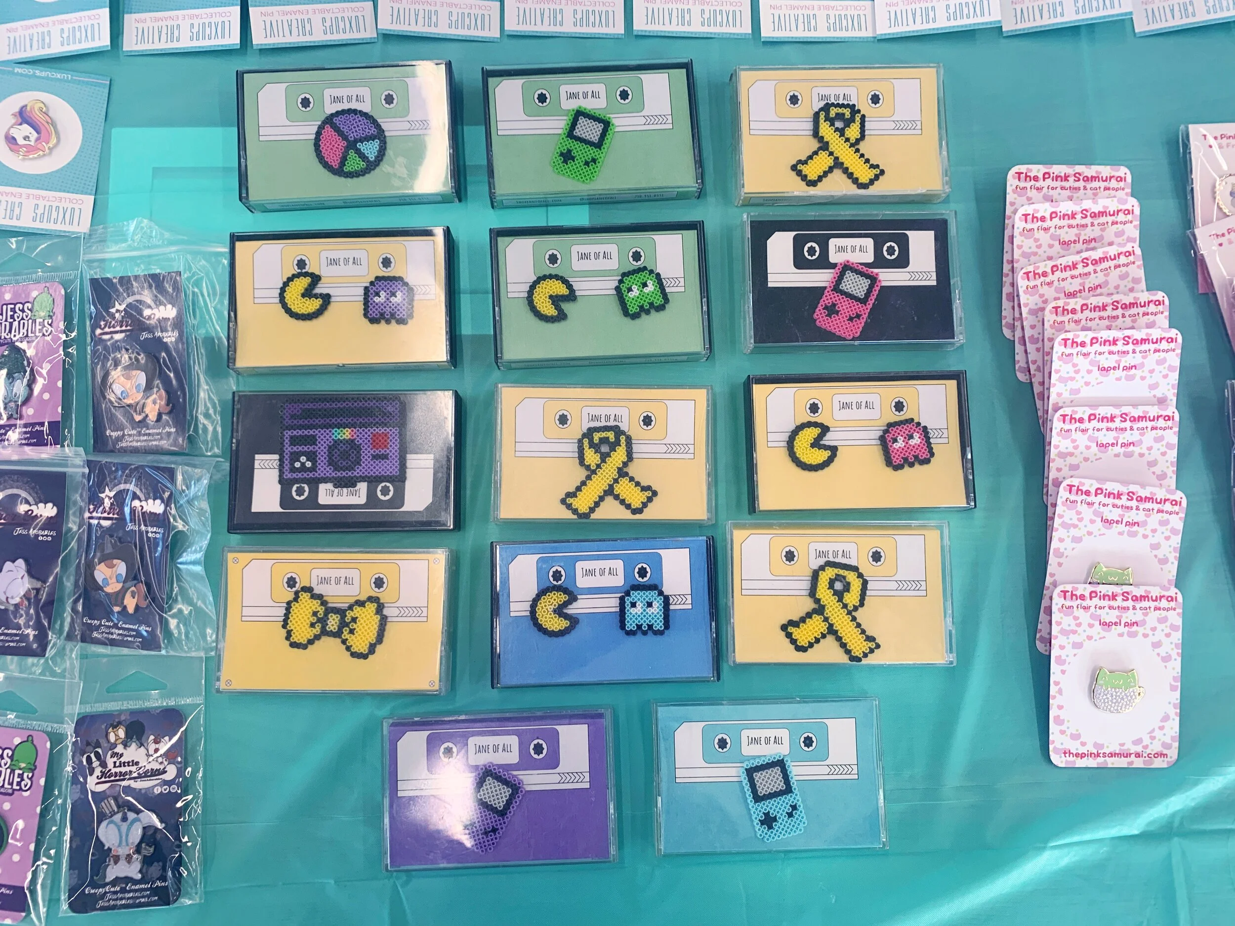 @shopjaneofall donated these cassette cuties!