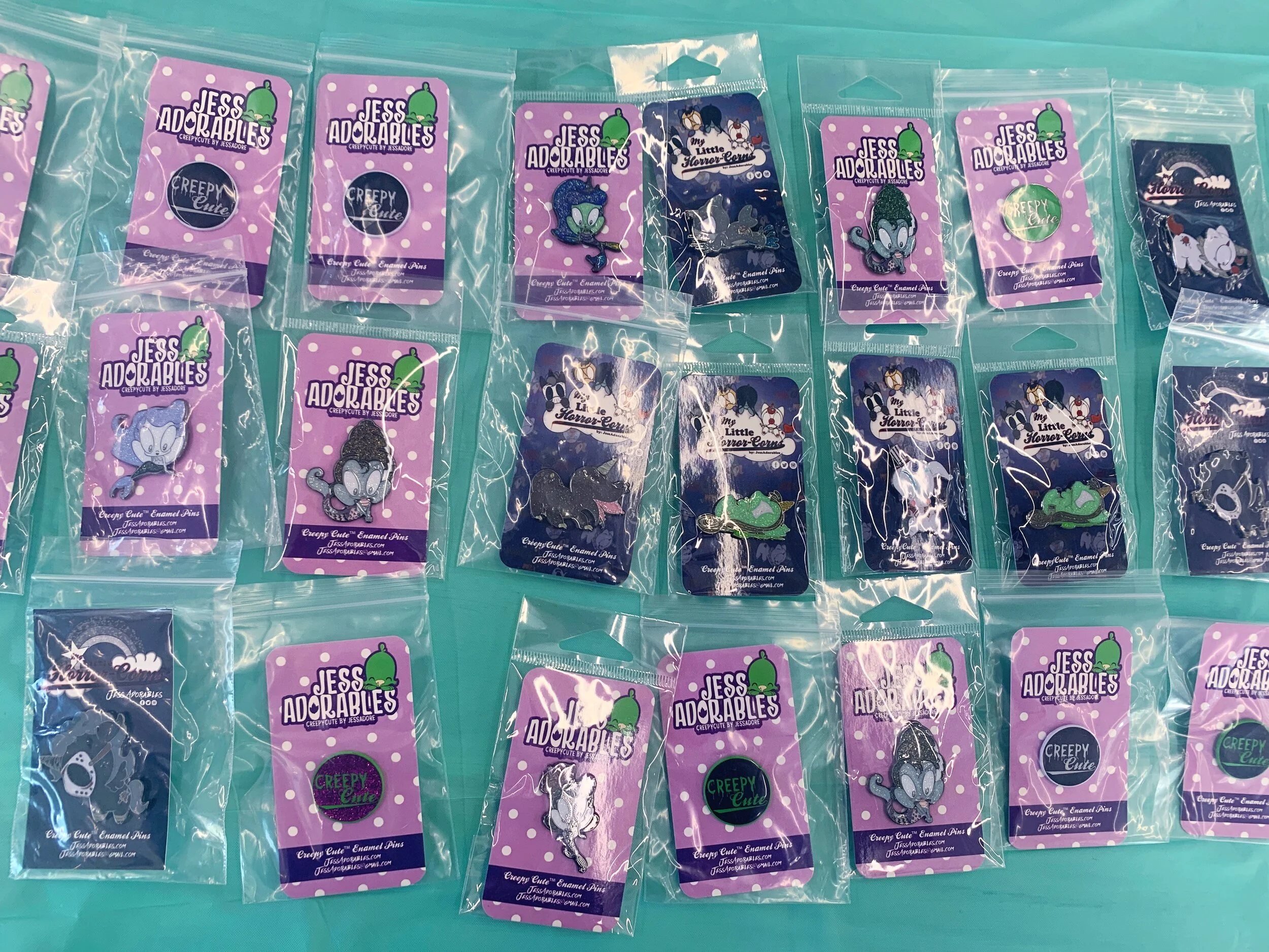 @jessadorables delivered with spooky and creepy cute things! Check out the mermaids :)