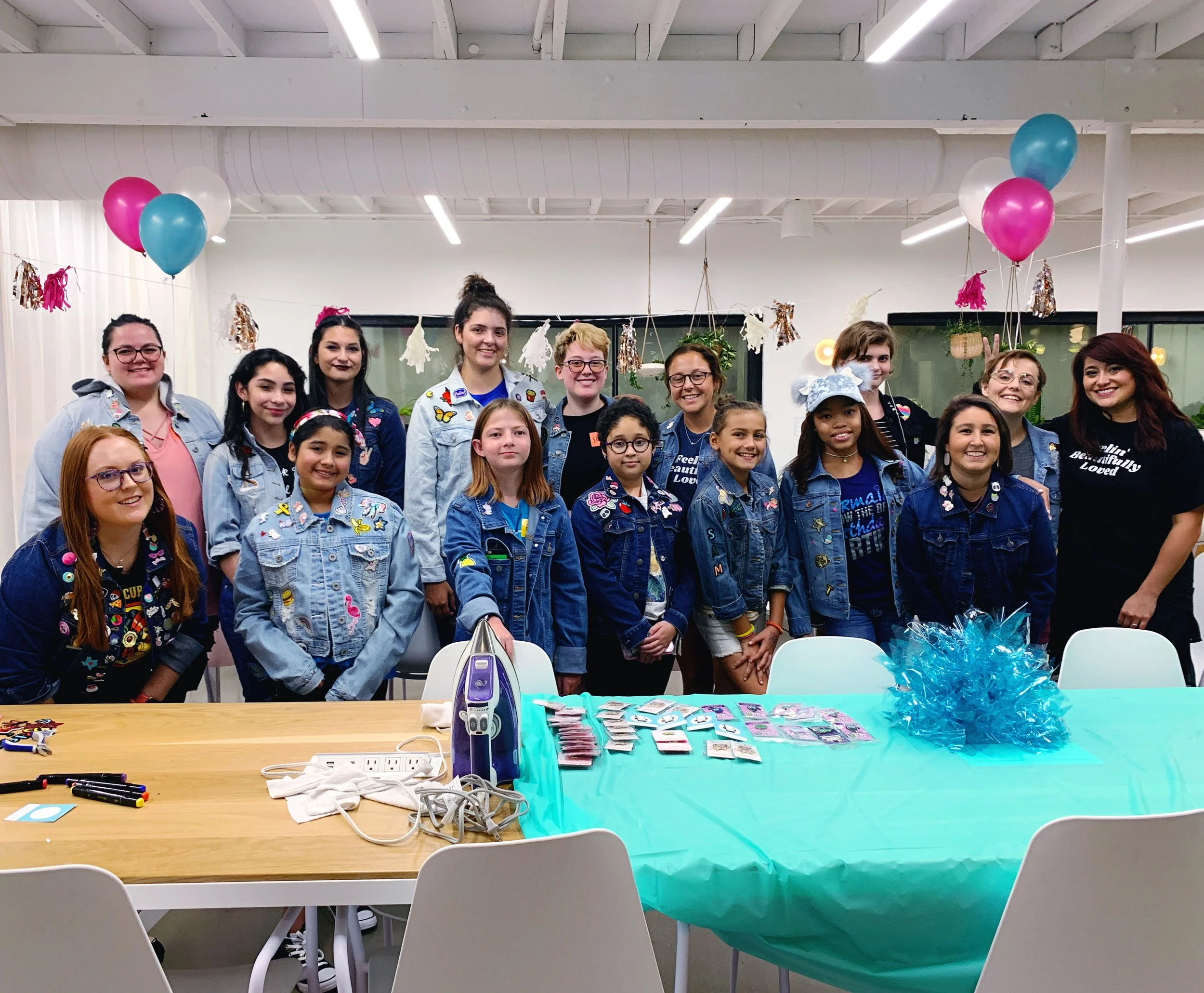 DIY Jean Jacket Decorating + Beautifully Loved Mentorship Workshop
