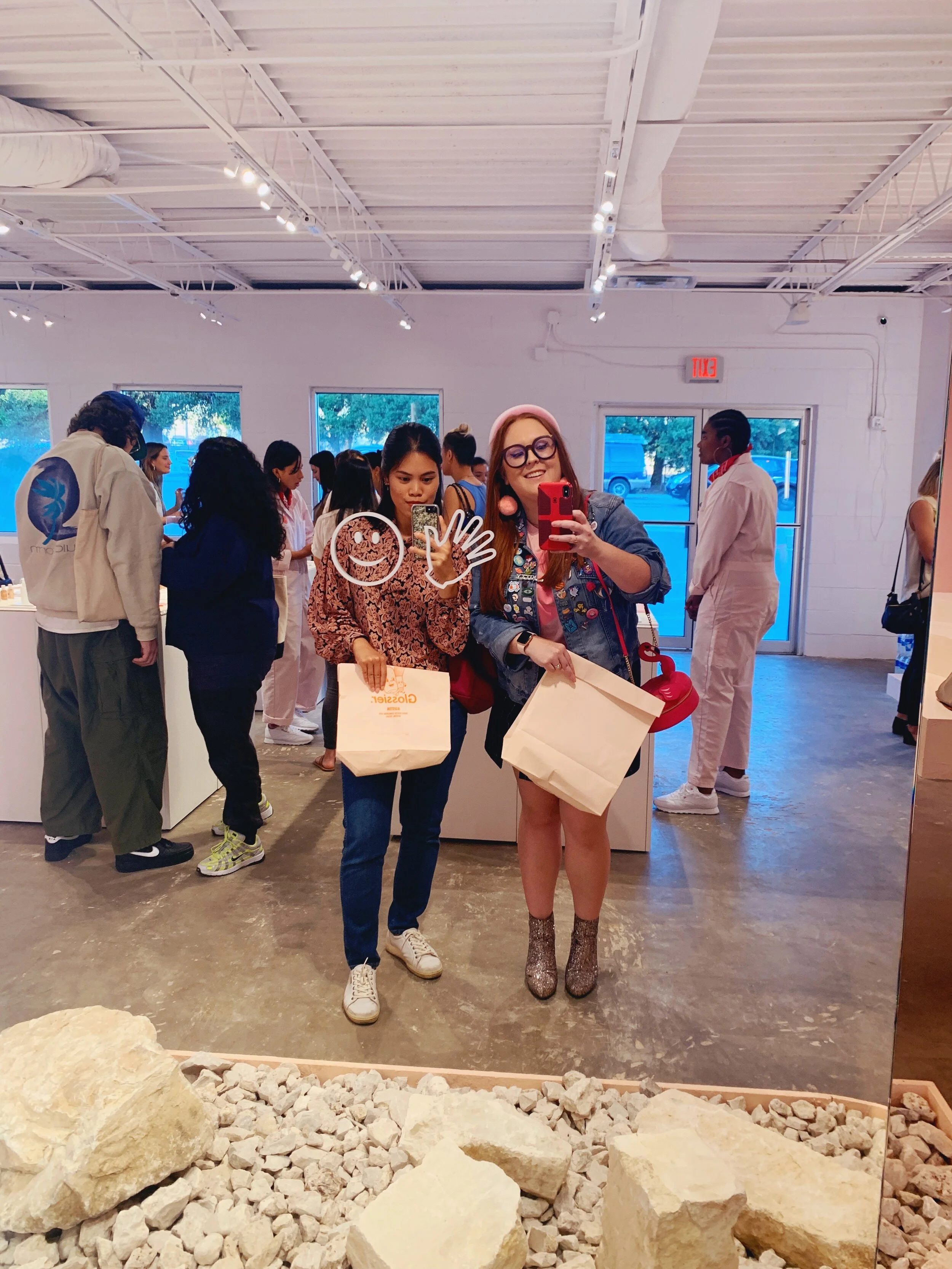 Real friends don’t let you leave empty handed. No one leaves without a great photo opp on our watch! :)