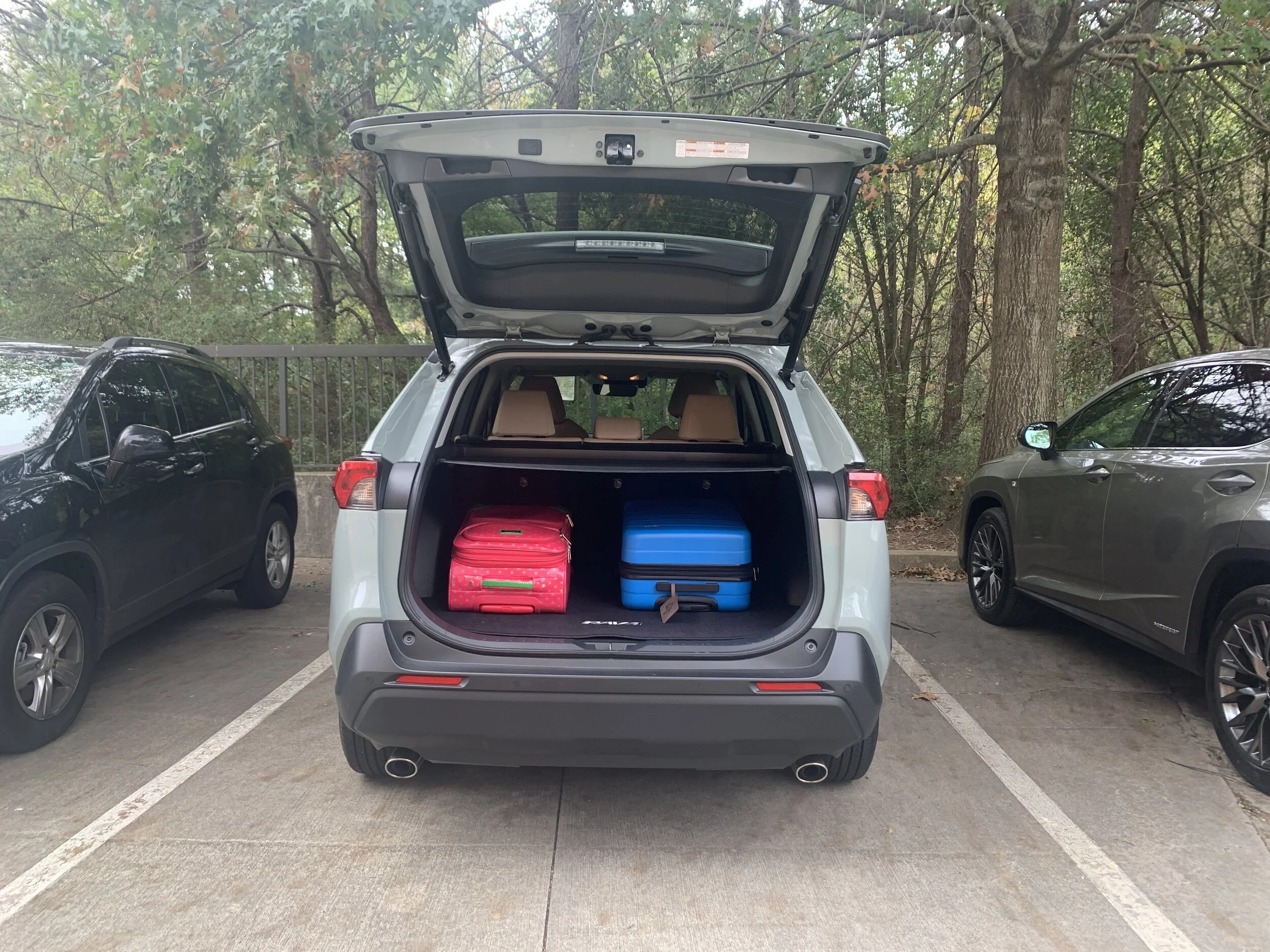 Packed up and ready for our adventure from Atlanta to Marietta!