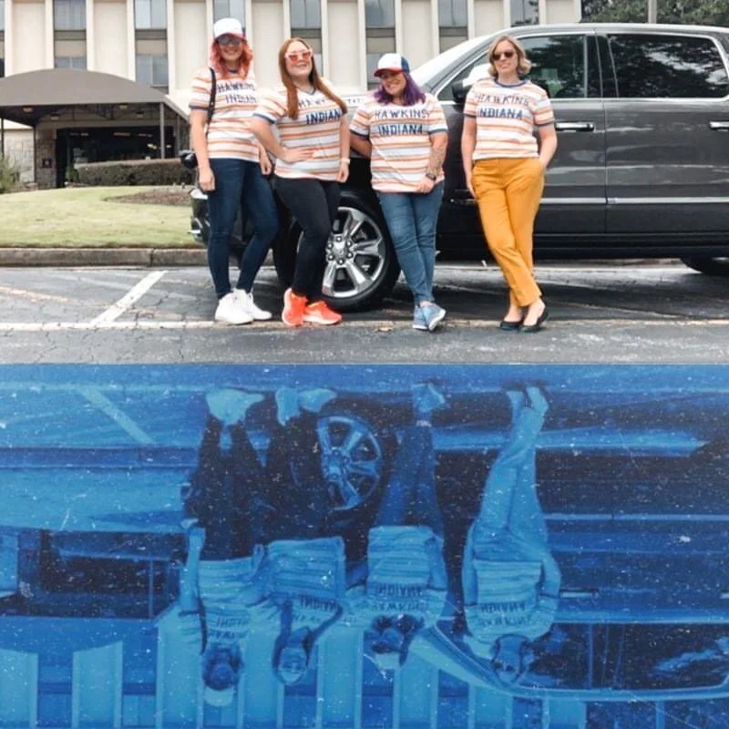 It’s great finding new friends who are into the geekdom, too. We make this look good.